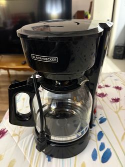 Black Decker 12 Cups Coffee Maker - Firm Price