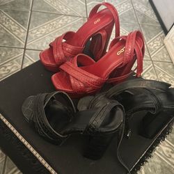 High shoes from Aldo. Size 8