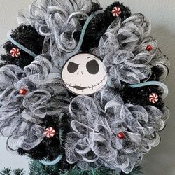 Nightmare Before Christmas  Wreath