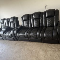 Leather Couch 
