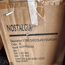 3 Tier Chocolate Fountain 
