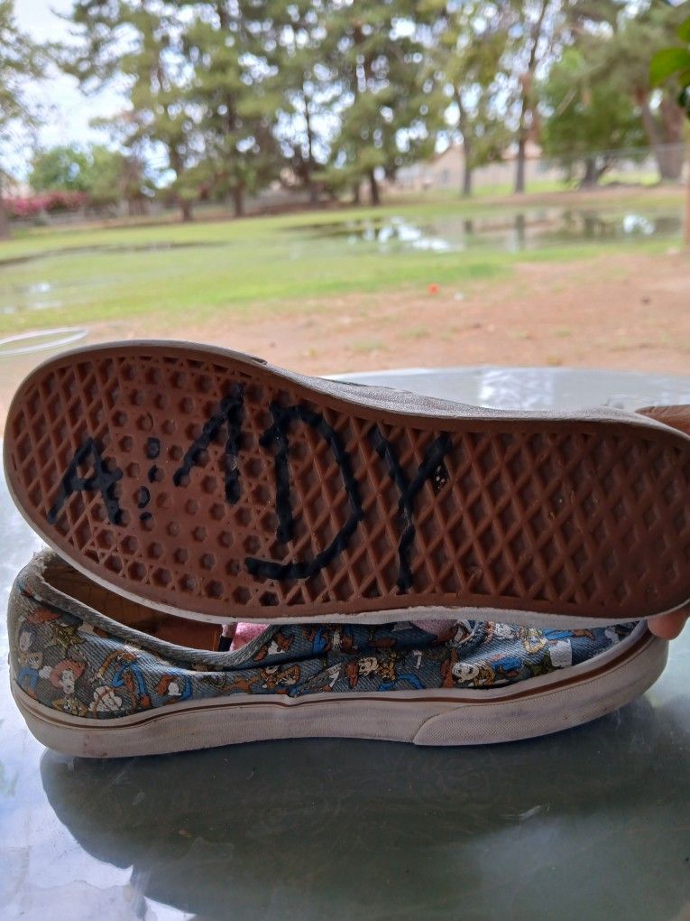 RARE TOY STORY EDITION VANS 