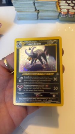 Houndoom Holo Pokémon Trading Card