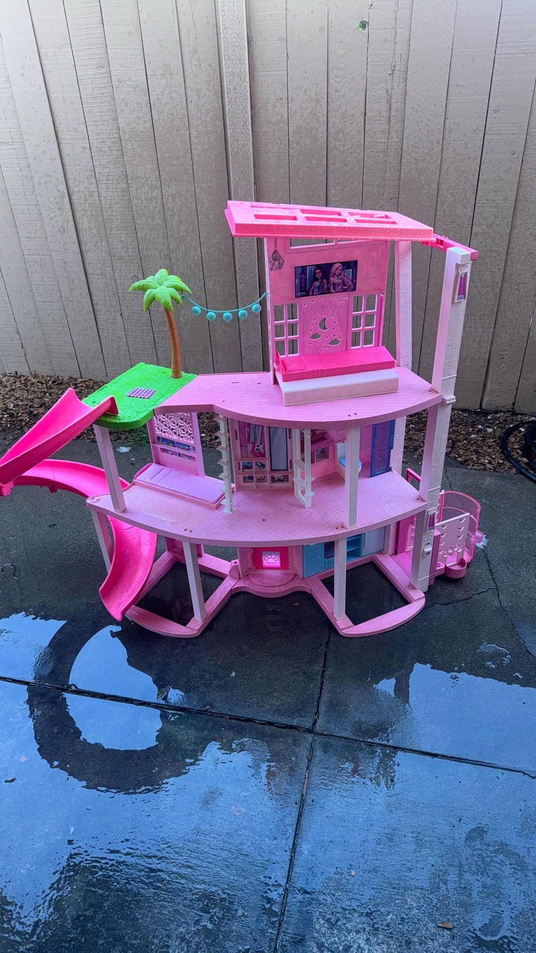 3 Story Barbie Doll House With Accessories