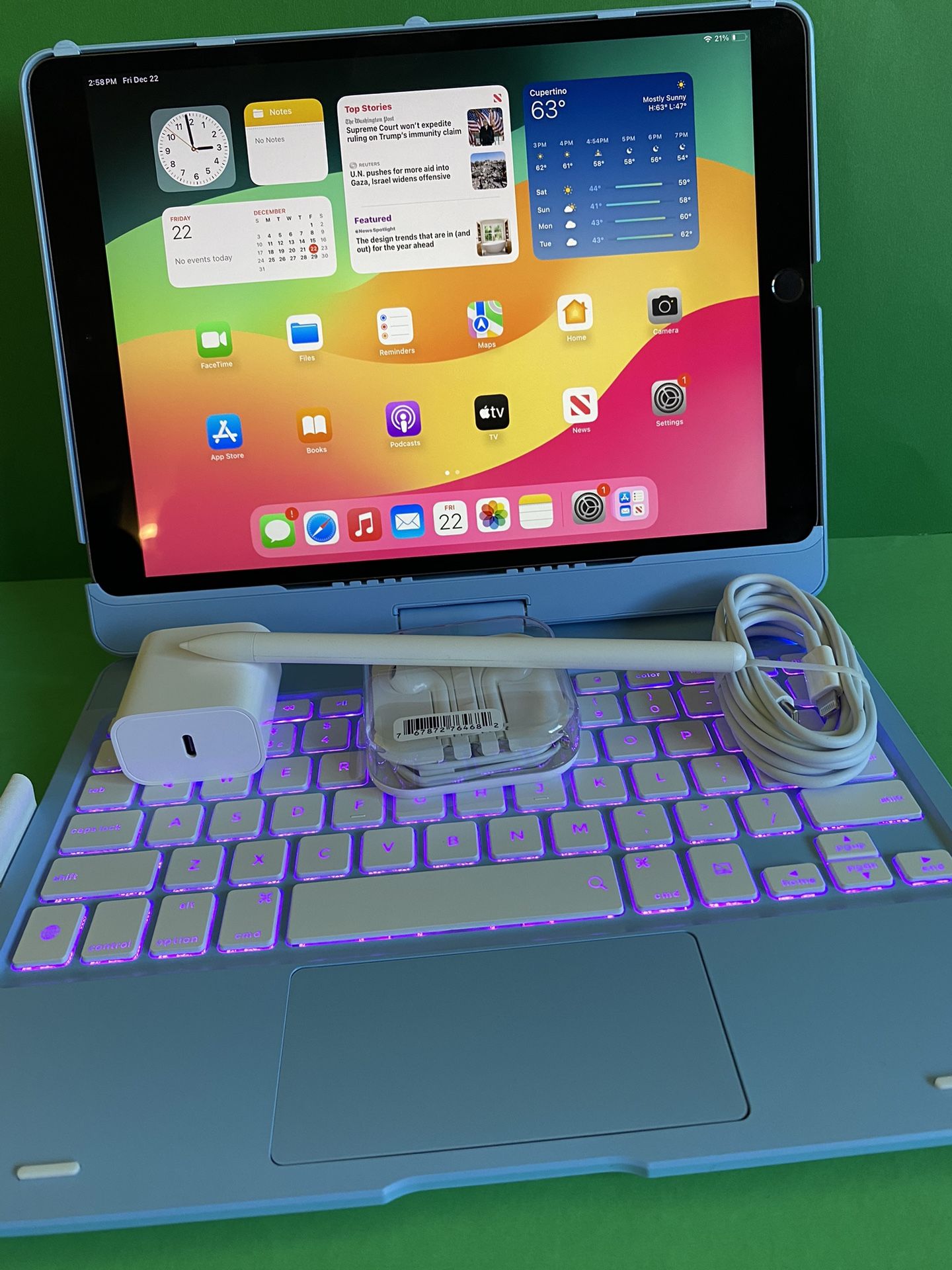 Apple IPad 7th Generation (10.2” Retina /Latest IOS 17/ 2019 model