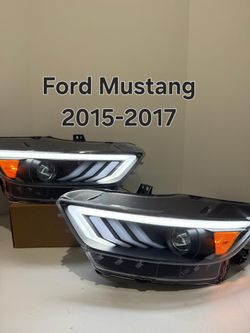 Ford Mustang 2015-2017 Headlights