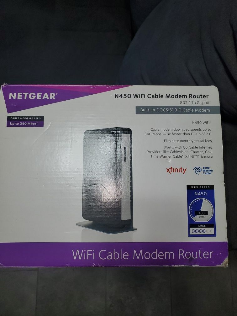 Netgear N450 Modem Router