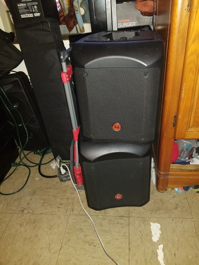 TWO HARBINGER MLS900 SPEAKERS