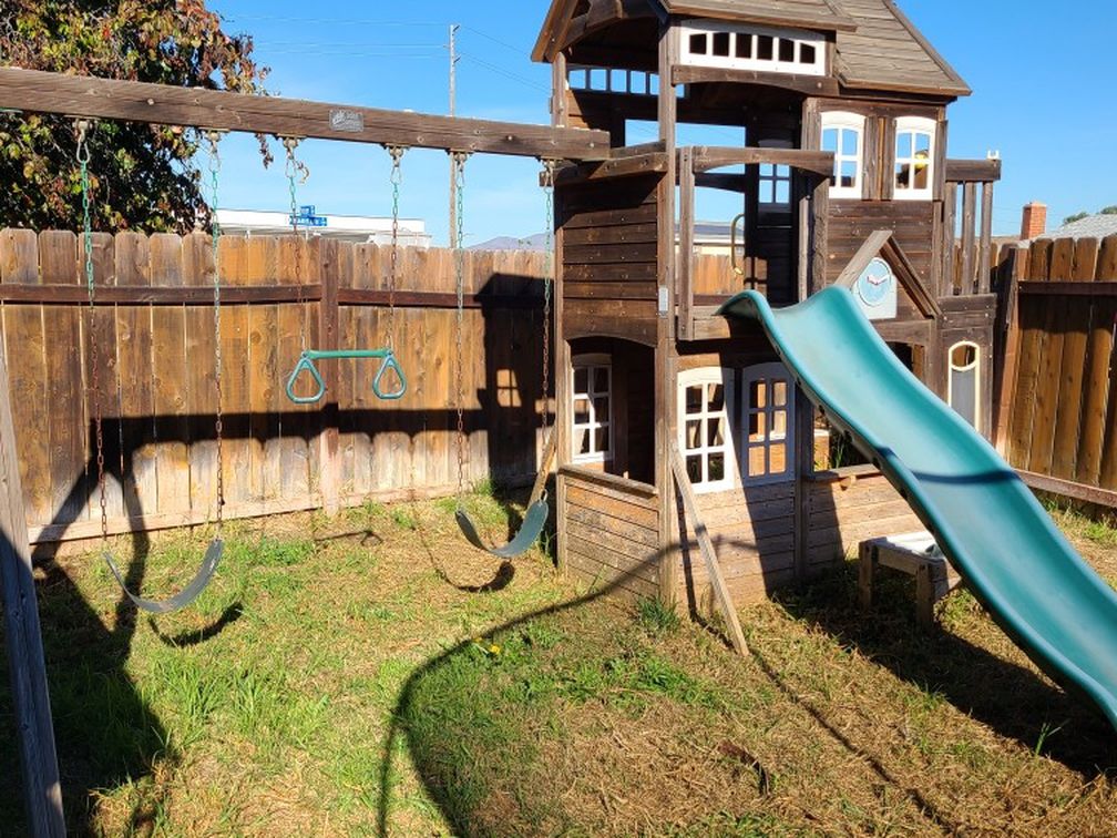 Swing Set Playground By Cedar Summit From Costco