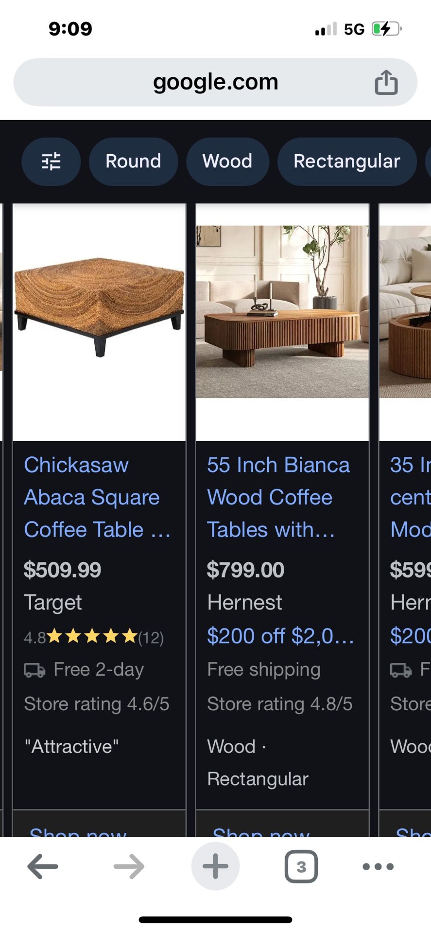 Bohemian Coffee Table.