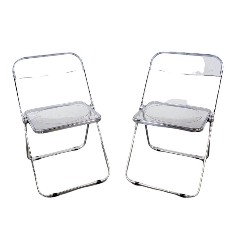 Mid Century Plia Castelli By Giancarlo Piretti Chairs