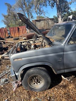 Ford diesel work truck barn find