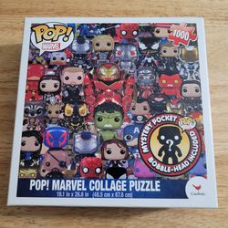 FUNKO POP! MARVEL COLLAGE 1,000 PIECE PUZZLE (MYSTERY POP NOT INCLUDED)