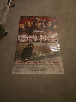 Free Pirates of the Caribbean At World's End Movie Poster. Must Pick Up In Horizon 