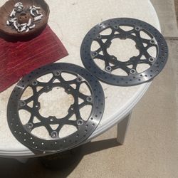 Pair Of Rotors For 2006 Suzuki Gsxr 