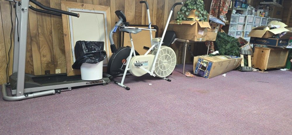 FREE excercise Bikes  Treadmill