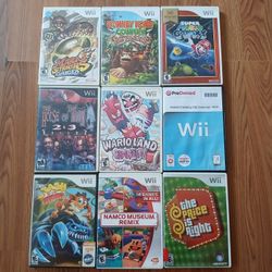 Nintendo wii video games read description
