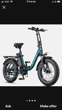 Engwe L20 Folding Fat Tire Electric Bike