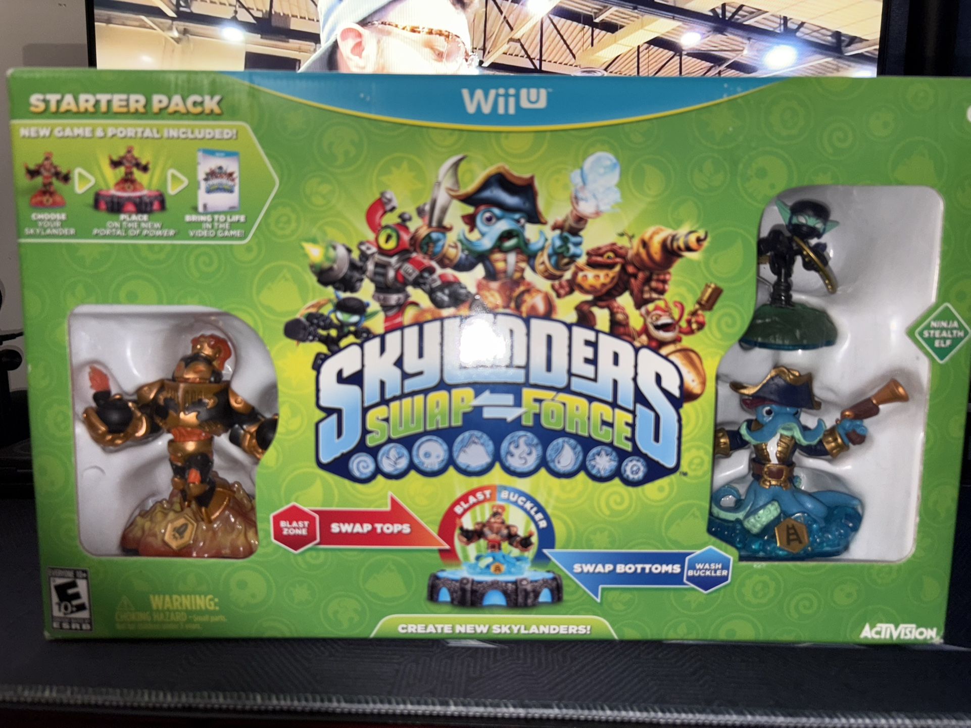 Skylanders Swap Force Starter Pack In Box (Nintendo Wii U )
