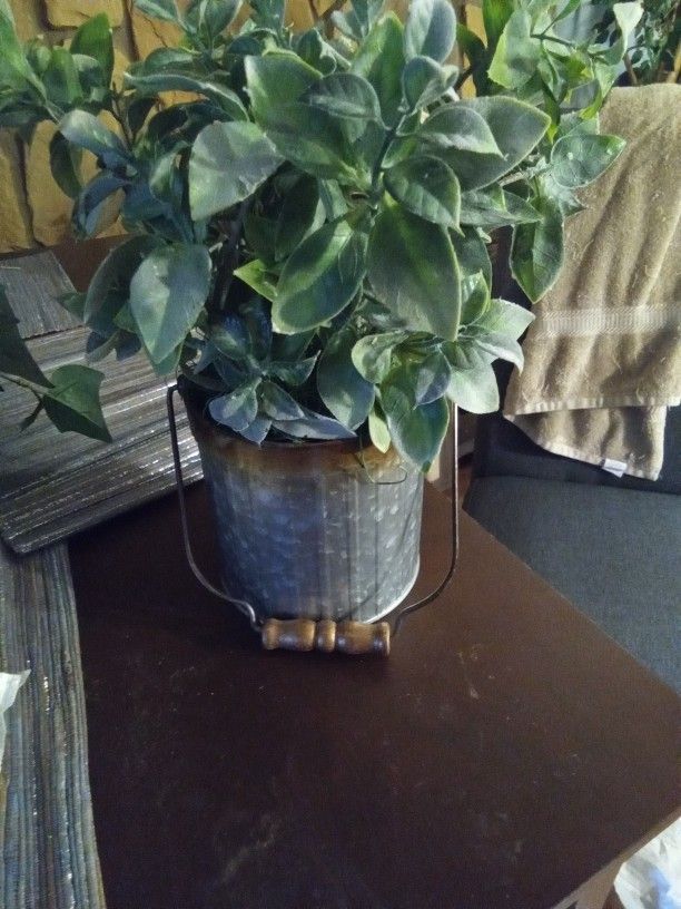 Fake Plant In Pot