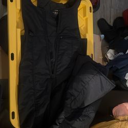 Snow Overalls Black Small