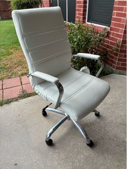 White office chair