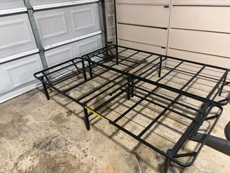 Metal Foldable Platform Bed Frame
