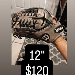 Wilson A2K Lefty Baseball Glove 12"