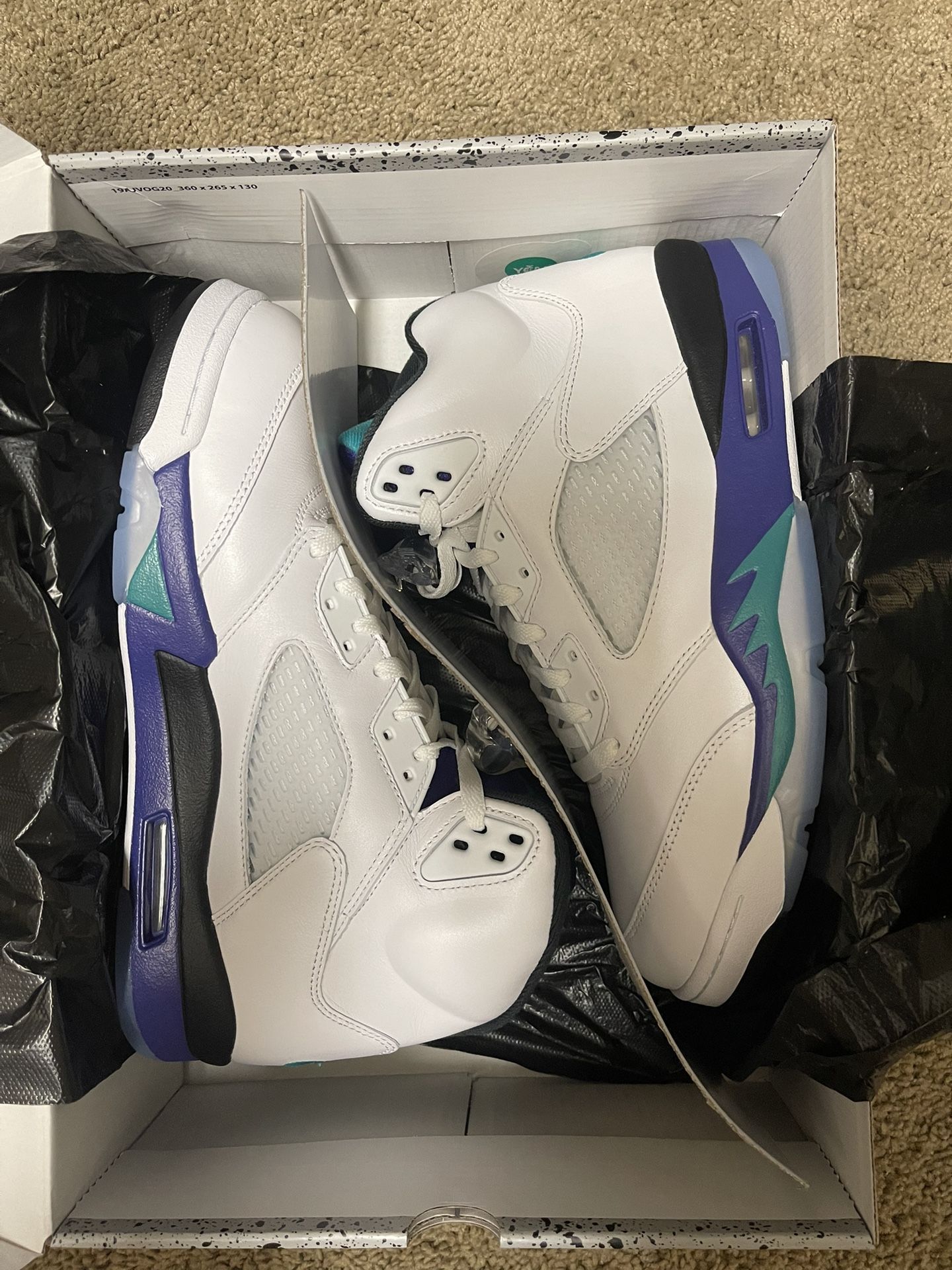 Jordan 5 Retro Grape Size 11