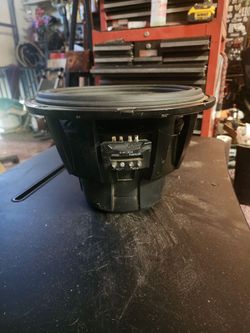 NOT WORKING. ALPINE  X-W12D4 12"Subwoofer /