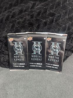 UpperDeck Filmed for Imax AMC Exclusive Mortal Kombat 2 Trading cards