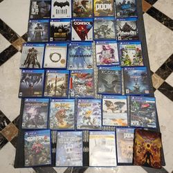 Playstation 4 PS4 Games 