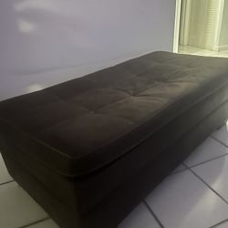 Brown Ottoman