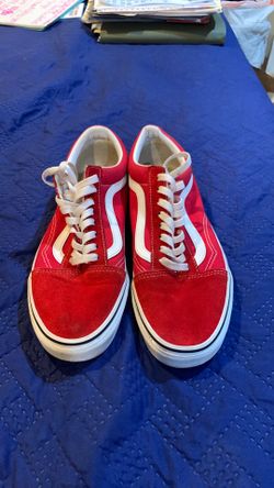 Red Vans shoes $15