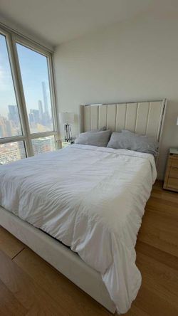 Luxury Bed Frame + Mattress Like New Moving Sale