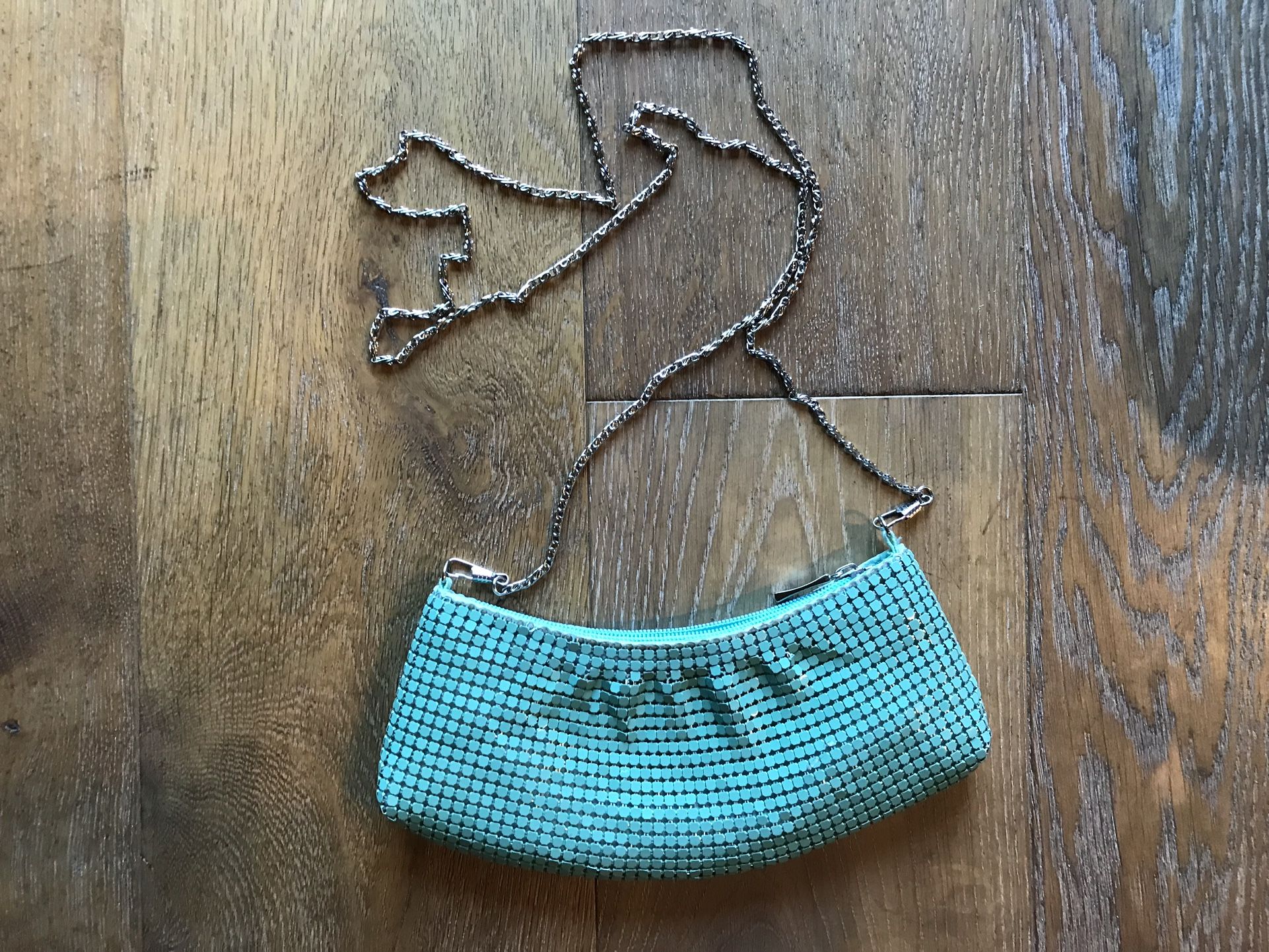 Turquoise Colored Small Purse