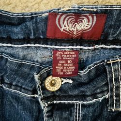 Women’s Angels Jeans Size 10 Long