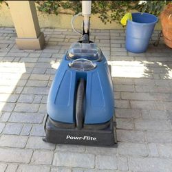 PowrFlite CAS16 Compact Automatic Scrubber 16in Wide Grout Cleaner Powerflite Powr-Scrub Case Krypto