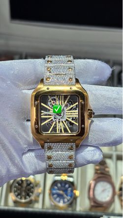 Automatic movement  Sapphire glass  Monzenaite 💎✅ More watches in stock