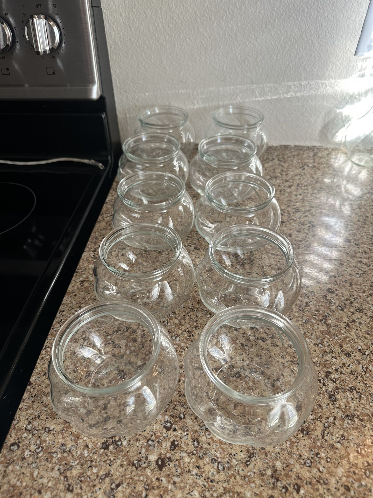 Set Of 10 Vases