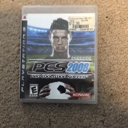PS3 - Pro Evolution Soccer 2008