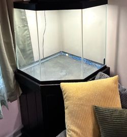 Tank and stand.