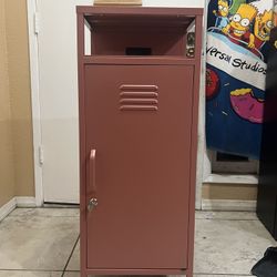 Cache Metal Locker-Style Mobile Storage Cart