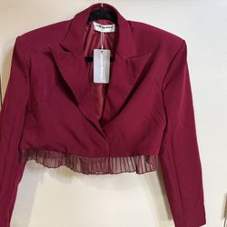 Missguided Cropped Blazer S 