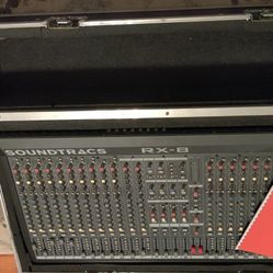 SoundTracs RX-8 British 24 Ch Mixing Board
