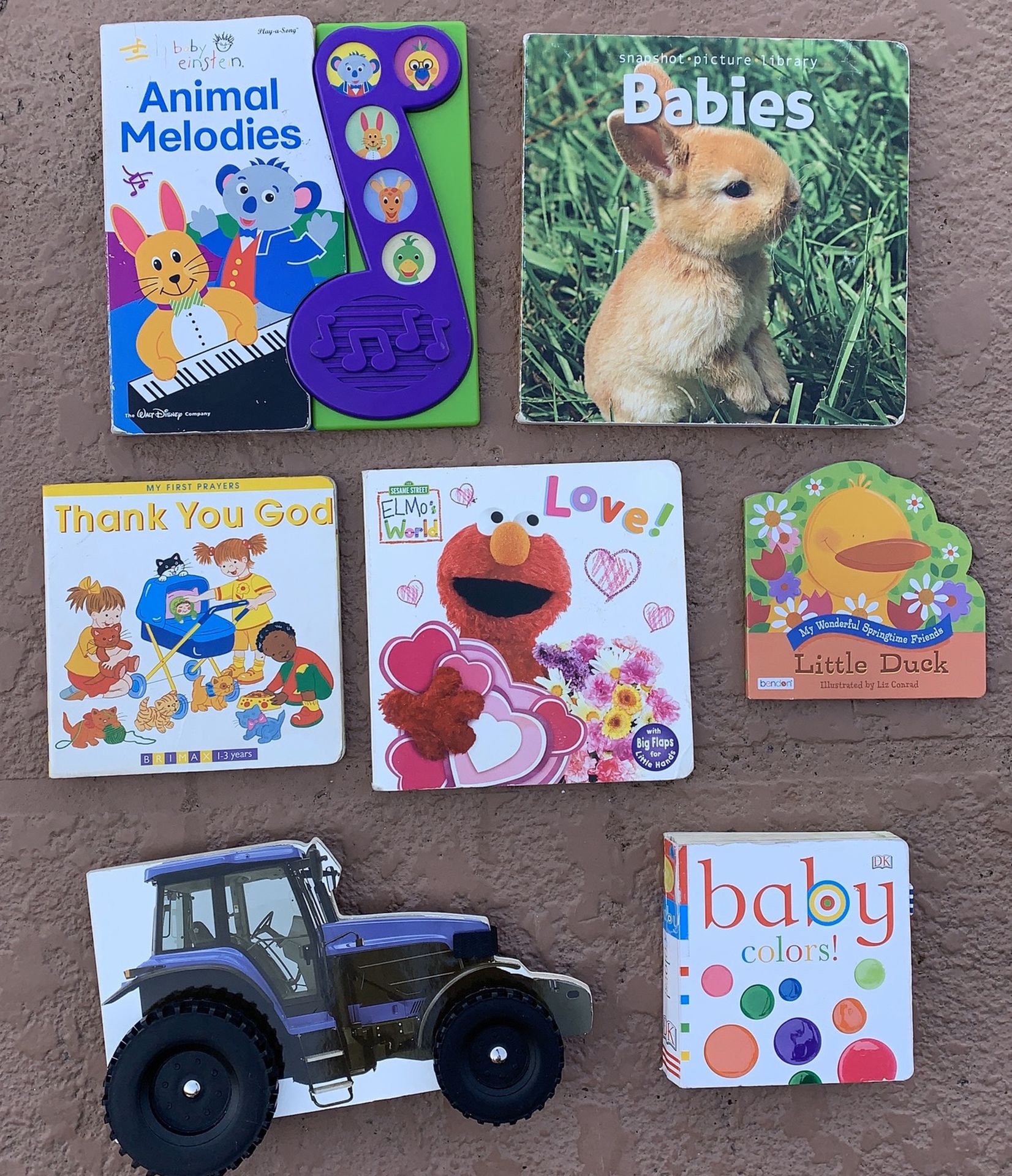 7 baby/kids board books