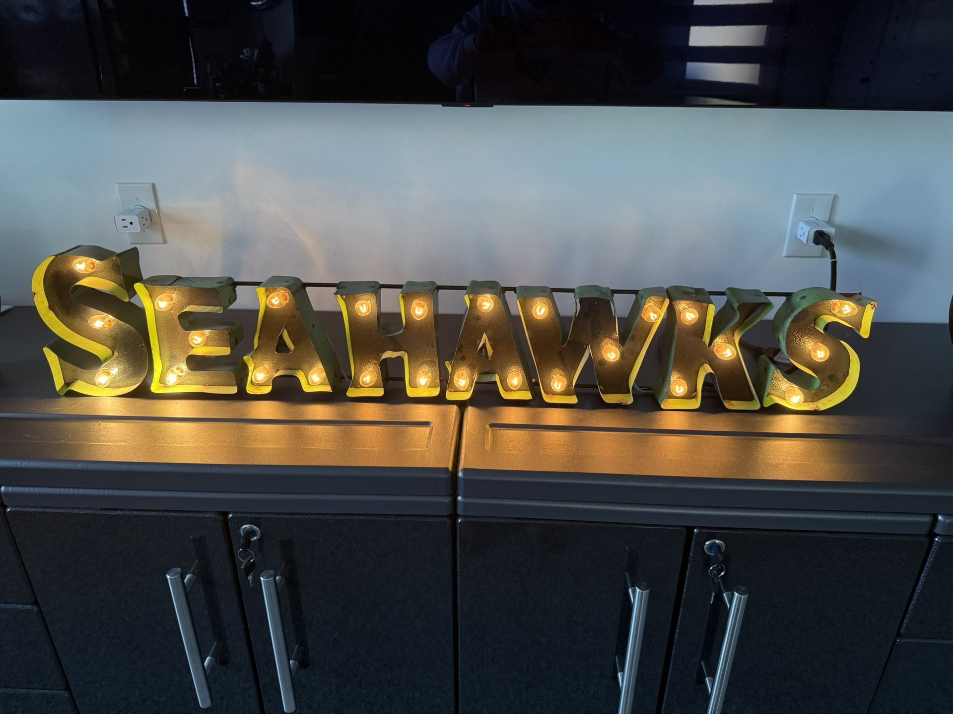 Seahawk Light up Sign!