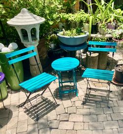 Patio Garden Bistro Set