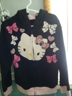 Hello Kitty zip-up sweatshirt size 7 excellent condition smoke-free home pet free