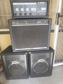 Pevavy Mixer & Speakers